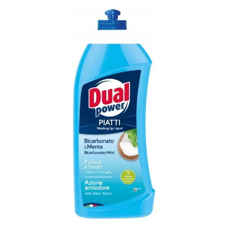 Dual Power Piatti Soda und Minze Geschirrspülmittel 1l