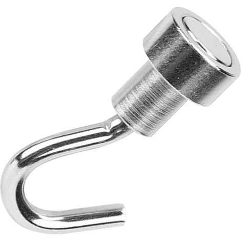 10 Stück F10 Magnethaken Rostfrei Hochleistungs-Magnethaken für Zuhause Küche Arbeitsplatz (E10) (1/5)