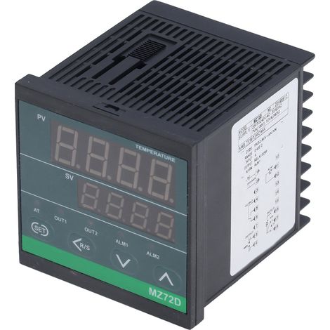 Régulateur de température numérique Thermostat Relais SSR 2 sorties Contrôleur PID MZ72D 200‑240V