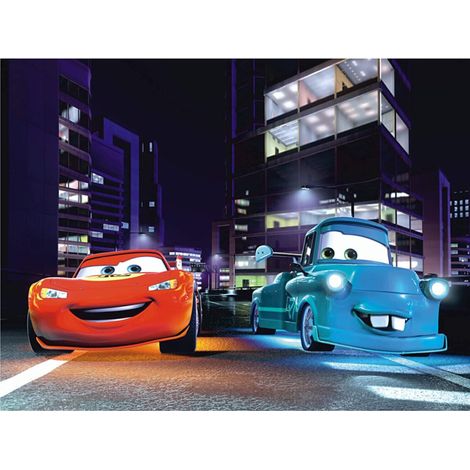 Papier peint intisse XXL Cars et ses Amis Disney 360X270 CM (1/4)