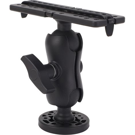 Support de sondeur de pêche rotatif à 360° et réglable en hauteur, portable, pour kayaks et accessoires. (1/5)
