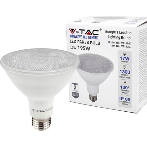 LED LAMPADA - 17W PAR38 E27 IP65 4000K                                                                   - Luce NATURALE (1/3)