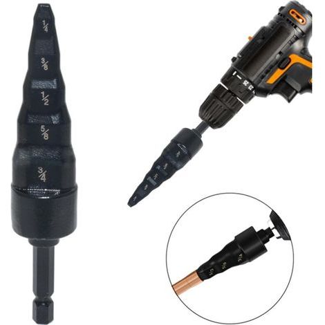 3/4" 5/8" 1/2" 3/8" 1/4" 5-in-1 Rohraufweiter-Set für Klimaanlagenschläuche und Kupferrohre (1/5)