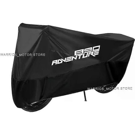 Housse de moto unique pour 890 Adventure R 890ADV 890 (2020-2023) : protection UV, anti-poussière, anti-neige et imperméable. (1/5)
