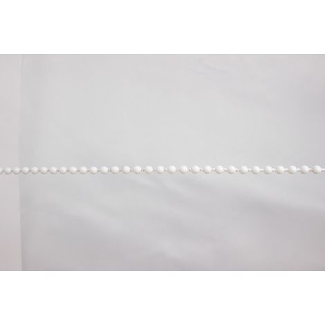 CATENA A PERLINE CROMATA 3,2 MM (2,5 M)