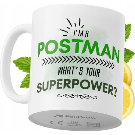 Taza de café/té divertida con diseño de texto humorístico para cartero. Taza ideal para cumpleaños, santos y días festivos. Taza premium para ocasiones especiales en casa, la oficina o el trabajo. Col (1/5)