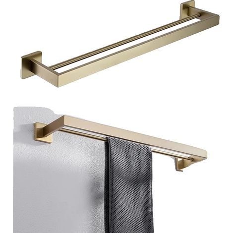 Set di accessori per il bagno, portasciugamani a parete, design moderno, 002FG (1/2)
