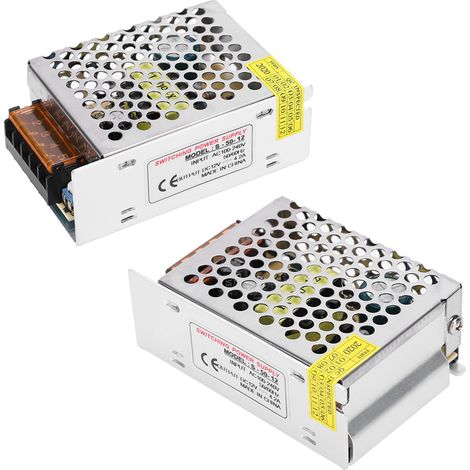 Adaptateur secteur à découpage DC12V en alliage d'aluminium pour barre lumineuse LED, imprimante 3D (S-50-12 (12 V 4,2 A 50 W) AC100-240 V) (1/5)
