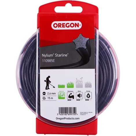 Filo da taglio Oregon Nylium 2,7 mm x 70 m - Stella rinforzata per falci (1/2)
