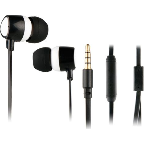 My Way MWHPH0019 - Headset mit Mikrofon, Farbe White und Black (1/5)