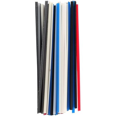 60 Tiges de Soudage Plastique PP PVC ABS pour Réparation Pare-Chocs Auto Carrosserie (1/4)