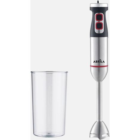 Batidora De Mano Chad 1300w Dc Negro/Niquel 2 Velocidades Con Vaso Mezclador