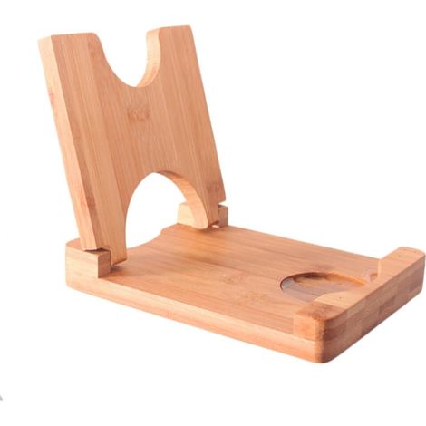 1 Support Pliable, Bois De Bambou, Rangement Couvercle, Porte-Ustensiles, Cuisine Moderne