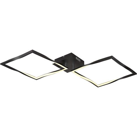 Globo - plafón - Maxxy - negro - metal - LED - 67213D