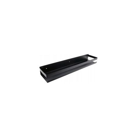 Étagère à épices murale perforée en acier inoxydable – Rangement cuisine 50 cm – Résistante à la corrosion – Support pour surfaces lisses (1/5)