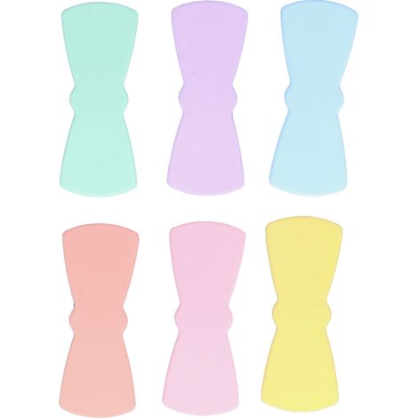 6 barrettes à cheveux métalliques colorées pour filles, pinces à cheveux amusantes pour enfants, accessoires capillaires (1/5)