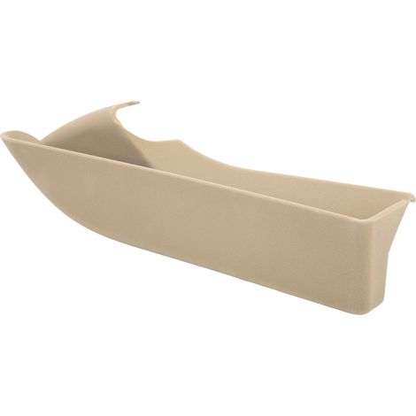 Boîte de rangement latérale de changement de vitesse, organisateur d'accoudoir de Console en daim Beige adapté pour Porsche Cayenne 2018 – 2020 (1/5)