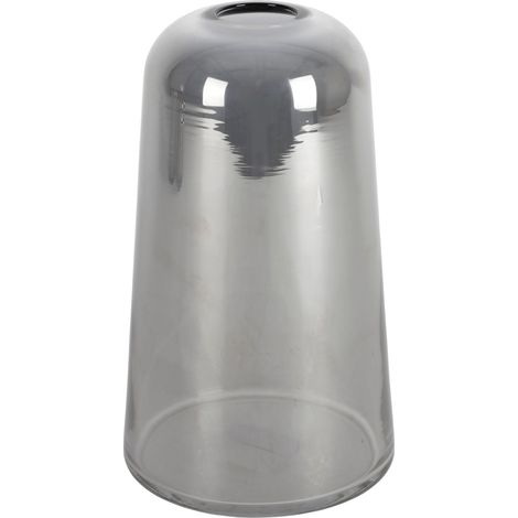 BURI Glasvase grau blau Blumenvase Kugelvase Dekovase Vase Tischdeko Wohnaccessior