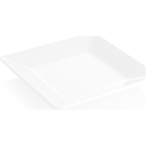 Assiette carrée 21 x 21 cm blanc mélamine DAY & NIGHT - Was Germany (1/2)