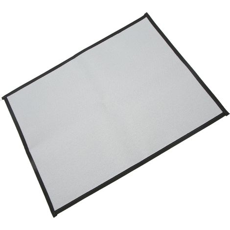 Feuerfeste, doppelseitige Fiberglasmatte mit hochtemperaturbeständiger Silikonbeschichtung, ideal für Camping und Grillabende im Freien. (1/5)