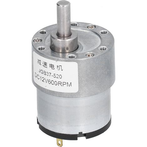 JGB37-520 12V DC 600 U/min Schneckengetriebemotor, Turbo-Untersetzungswelle für Fenster-/Türöffner (1/5)