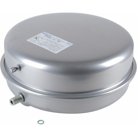 Gefäß mit Membran gebördelt Ø 3/8 10 Liter