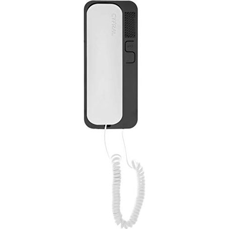Cyfral 5902768850765 Smart 5p-Telefono Universale di casa 4 Plus N, 4, 5, 6 Fili, Bianco, Nero