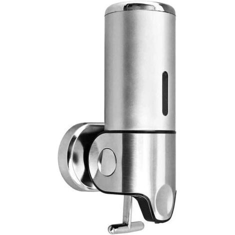 Wall Mounted Soap Dispenser - Manual 500ml ABS and Stainless Steel - Quick Installation for Kitchen and Bathroom (1/5)