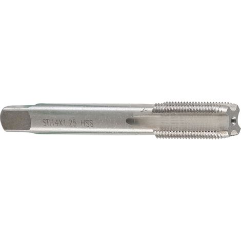 Taraud hss-g sti pour filets rapportes metriques de type helicoil - dtail : taraud sti m14x125