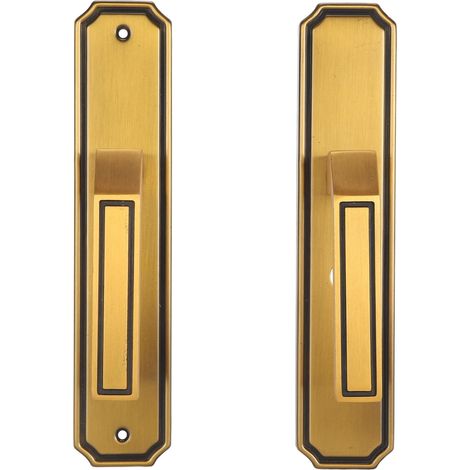 Durability Bedrooms Bedroom Bronze Handle Color Entry Heavy Door Duty