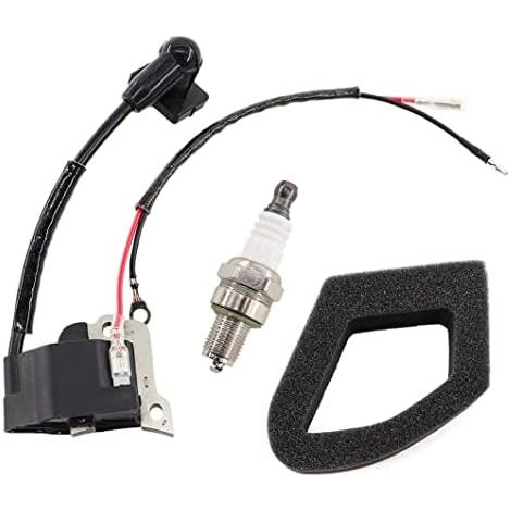 VURAHOME - Bobine dallumage avec bougie dallumage pour Honda GX35 GX35NT HHT35S Débroussailleuse UMR435N UMK435T U2NT U2ST Pièces 30500-Z0Z-013 30500-Z3F-013 30500-Z3F-003