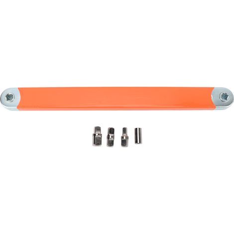 15,4 Zoll langer, abgewinkelter Verlängerungsschlüssel aus 0°-Aluminiumlegierung, schmale Reichweite für beengte Stellen (1/5)