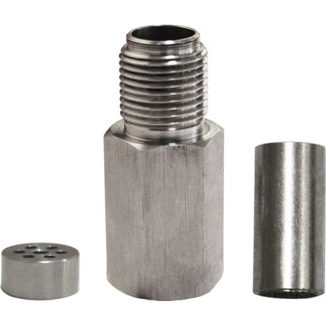 Espaciador universal para sensor de oxígeno O2 de automóvil, adaptador para luz de advertencia del motor, reparación de convertidor catalítico (1/5)