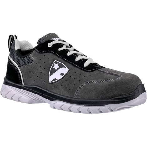 Zapatos Seguridad Footguard Smart Grey Low S1P  Transpirable Negro3838 Negro