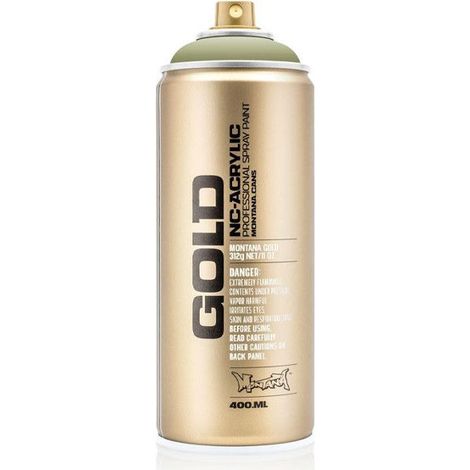 Bombe de peinture - Gold - Acrylique - Manila light - CL6400 - 400ml - Montana Cans