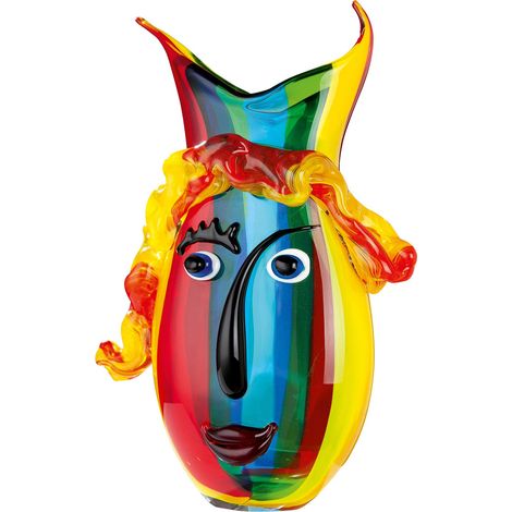 Vase Design Cadeau pour Femme Fait Main H 37 cm (1/5)