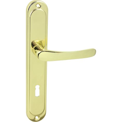 Türgriff 72 Drückergarnitur BB-Buntbart Set  Gold Türdrückergarnitur  NOVA M1 (1/5)