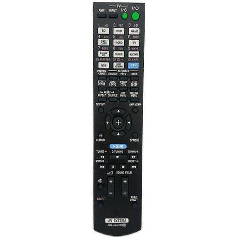 Télécommande de remplacement RM-AAU170 pour système home cinéma STR-DN840 avec boutons de fonction complets