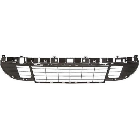 Grille de pare-choc avant centrale noire Renault Scenic 3 phase 1 2009-2012