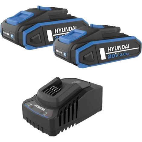 Hyundai Kit batterie 2,0 Ah con caricabatterie cod. 25890