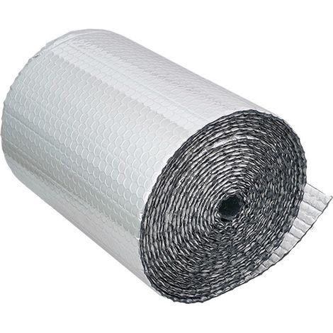 1 pièce, 0.4×3 mètres – Film d'isolation thermique en aluminium, matériau isolant résistant aux hautes températures. (1/5)