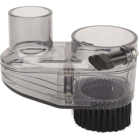 52mm CNC Milling Machine Dust Shoe – Transparent Boot with 38mm Tube Connection