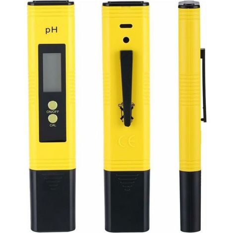 Stylo Ph - Mesure Numérique LCD 0 00 À 14 00 - Étanche - Calibrage Automatique 2 Points - Pour Aquarium Et Piscine - 1 Pièce (1/5)