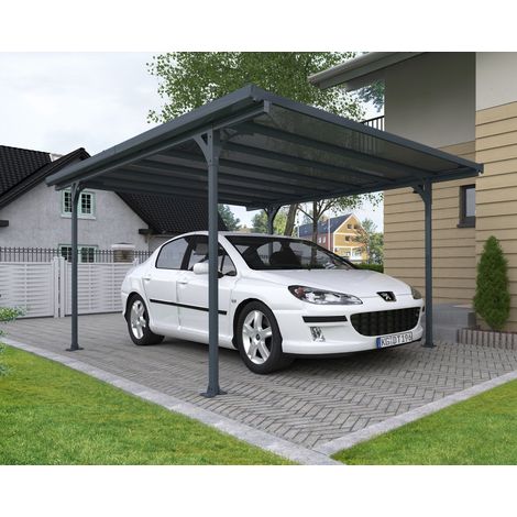 posto auto coperto 14,9 m² grigio antracite - 702754 - palram (1/5)