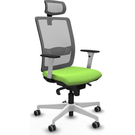 Sedia da ufficio piqueras y crespo Haches grigio massaggio supporto (1/2)