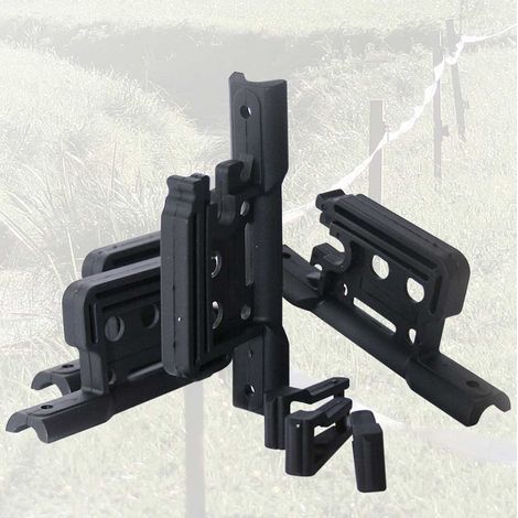 Isolatori per banda e corda fino a 4 cm con chiusura di sicurezza conf. 25 pezzi