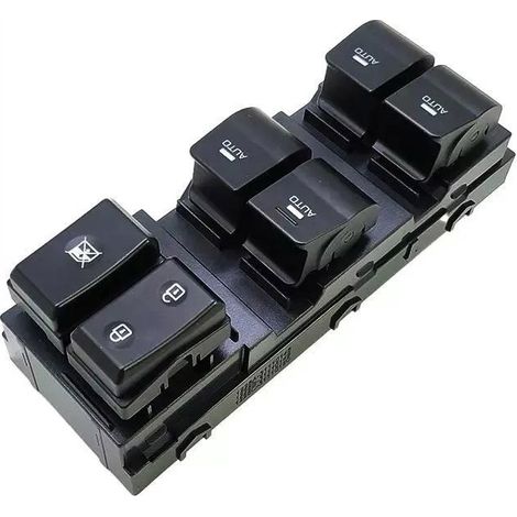 La référence 93570F0000 s'applique au commutateur de vitre avant gauche côté conducteur des Hyundai Elantra 2017-2020. (1/4)