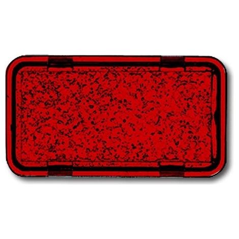 Symbole bouton-poussoir rouge