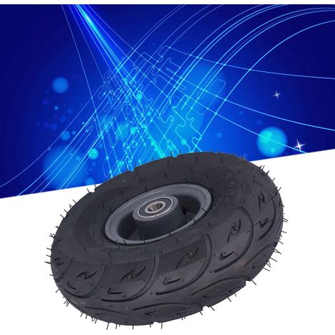 Pneu pneumatique à moyeu en acier moulé de 3,50 à 4 pouces, diamètre d'alésage de 15 mm, pression de 280 kPa (1/5)