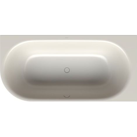 BETTE 3437-423CELVS Baignoire coin forme spéciale Lux Ovale V (1/2)